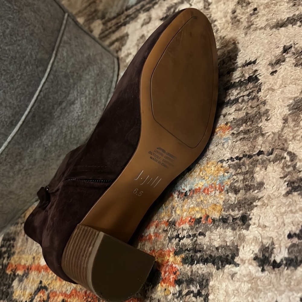 Suede booties - Picture 3 of 4